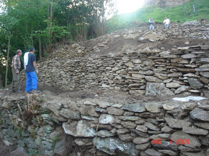 Steinschlichtung 072
